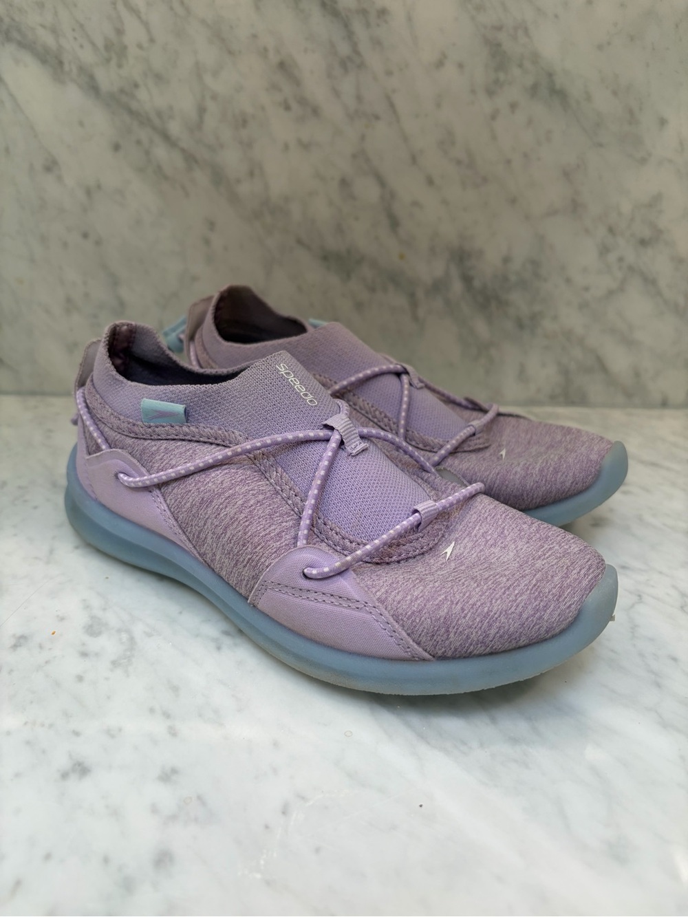 Speedo Kids Water Shoes Purple/Lavender Size Small (Fits US 13–1) EUC